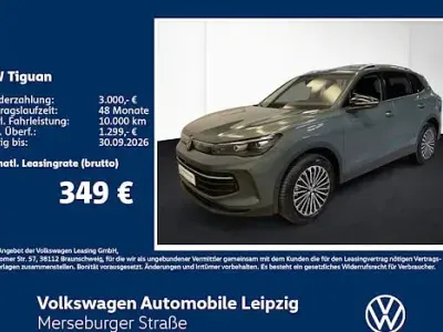Neu VW Tiguan 150 PS (110 kW) 2026 Grün SUV