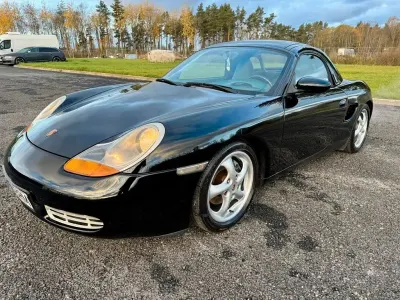 Gebraucht Porsche Boxster 204 PS (150 kW) 1998 Schwarz Cabrio