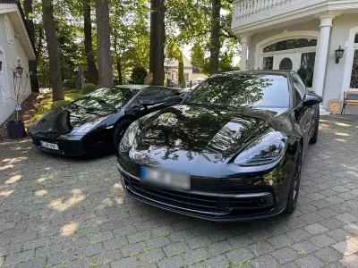 Gebraucht Porsche Panamera Black Edition 421 PS (309 kW) 2016 Schwarz Kleinwagen