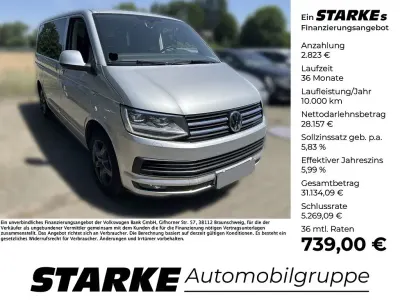 Gebraucht VW Multivan Comfortline 204 PS (150 kW) 2016 Silber (reflexsilber metallic) Van / Kleinbus