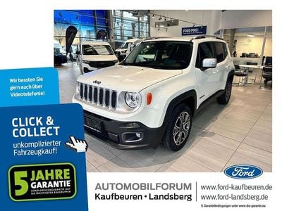Alpine white (vr296) Gebraucht 2017 Jeep Renegade Limited SUV | 15.990 € (Etwas zu teuer)