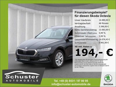Gebraucht Skoda Octavia First Edition 110 PS (80 kW) 2020 Schwarzmagic perleffekt Kombi