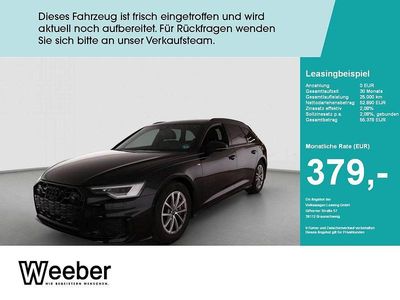 Mythosschwarz (metallic) Gebraucht 2025 Audi A6 S-Line Kombi | 52.890 € (Guter Preis)