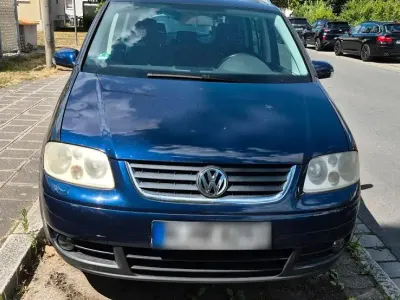 Gebraucht VW Touran 116 PS (85 kW) 2006 Blau Van / Kleinbus