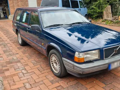 Gebraucht Volvo 740 115 PS (84 kW) 1989 Blau Kombi