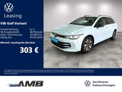 Gebraucht VW Golf VIII Goal 116 PS (85 kW) 2025 Blau Kombi