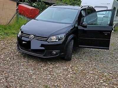 Gebraucht VW Touran Cross 140 PS (102 kW) 2011 Schwarz Van / Kleinbus