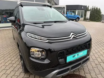 Gebraucht Citroën C3 Aircross PureTech 131 PS (96 kW) 2019 Schwarz SUV