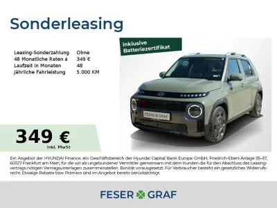 Ny Hyundai Inster Techniq 85 kW (116 HK) 2026 Grøn Hatchback