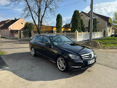 Gebraucht Mercedes C350 AMG line 306 PS (225 kW) 2012 Schwarz Kombi