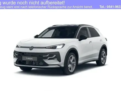 Neu VW T-Roc Cabriolet Life 150 PS (110 kW) 2026 Pure white, solid SUV
