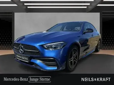 Gebraucht Mercedes C180 AMG 205 PS (150 kW) 2025 Blau Limousine