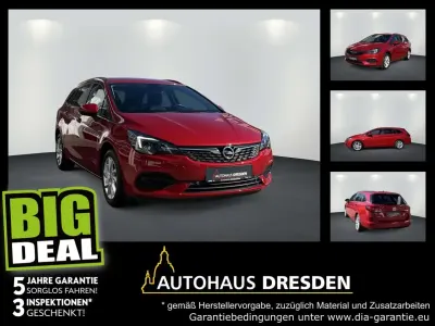 Gebraucht Opel Astra Edition 110 PS (80 kW) 2021 Rot Kombi