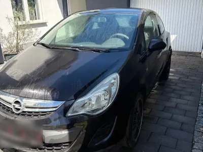 Gebraucht Opel Corsa Color Edition 69 PS (50 kW) 2011 Schwarz Kleinwagen