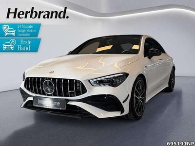 Gebraucht Mercedes CLA35 AMG AMG 306 PS (225 kW) 2024 Unilack polarweiß Coupé