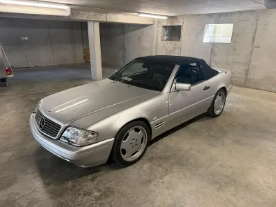 Gebraucht Mercedes SL500 320 PS (235 kW) 1997 Silber Cabrio