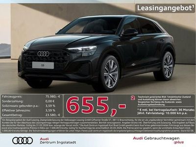 Gebraucht Audi Q8 Ambiente 286 PS (210 kW) 2025 Mythosschwarz metallic SUV