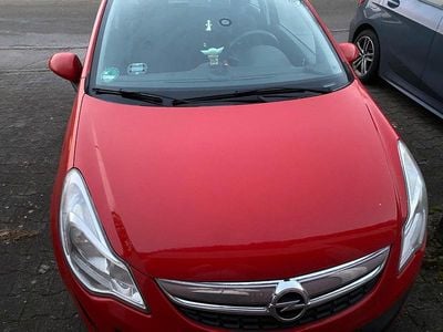 Gebraucht Opel Corsa 61 PS (44 kW) 2011 Rot Kleinwagen