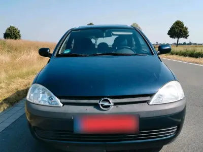 Gebraucht Opel Corsa 75 PS (55 kW) 2001 Blau Kleinwagen