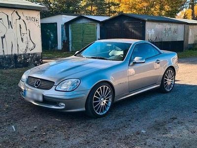 Usata Mercedes SLK200 163 CV (119 kW) 2003 Argento Cabrio
