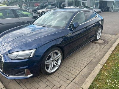 Gebraucht Audi A5 Sportback Ambiente 286 PS (210 kW) 2022 Blau Kleinwagen