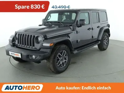 Gebraucht Jeep Wrangler 80th Anniversary 381 PS (280 kW) 2021 Granite crystal SUV