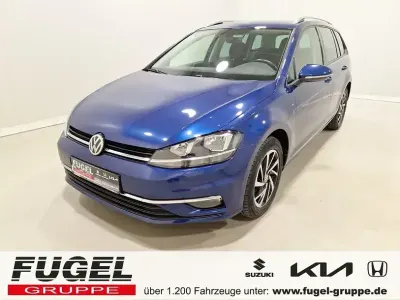 Second-hand VW Golf VII Join 150 CP (110 kW) 2018 Albastru Break
