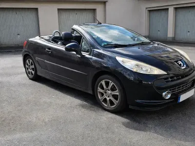 Occasion Peugeot 207 CC Sport 109 PK (80 kW) 2008 Zwart Cabriolet