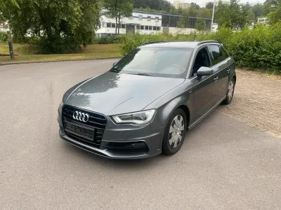 Gebraucht Audi A3 S-Line 110 PS (80 kW) 2016 Grau Kleinwagen