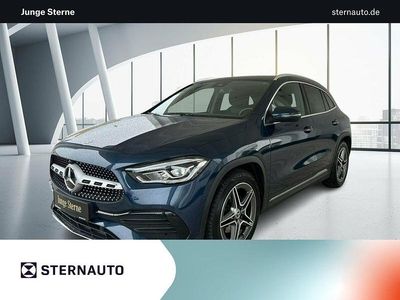 Gebraucht Mercedes GLA250 AMG line 224 PS (164 kW) 2022 Denimblau SUV