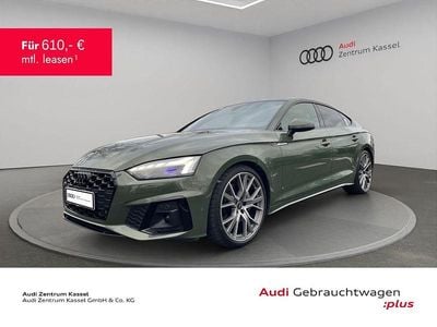 Distriktgrün metallic Gebraucht 2022 Audi A5 Sportback S-Line Kleinwagen | 38.990 € (Fairer Preis)