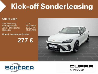 Glacial weiß metallic (metallic) Gebraucht 2025 Cupra Leon Limousine | 29.980 € (Superpreis)