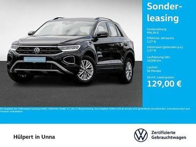 Gebraucht VW T-Roc Life 110 PS (80 kW) 2024 Deep black perleffekt SUV