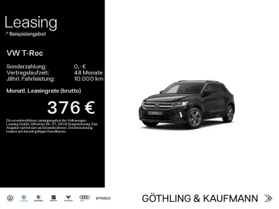 Gebraucht VW T-Roc R-line 150 PS (110 kW) 2025 Deep black perleffekt SUV