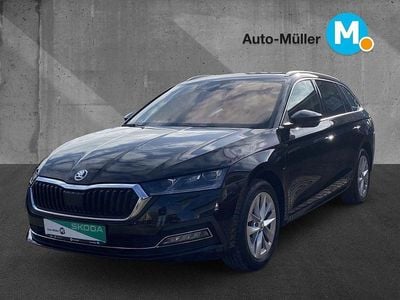 Gebraucht Skoda Octavia Style 150 PS (110 kW) 2023 Cerna magic/black magic (metallic) Kombi