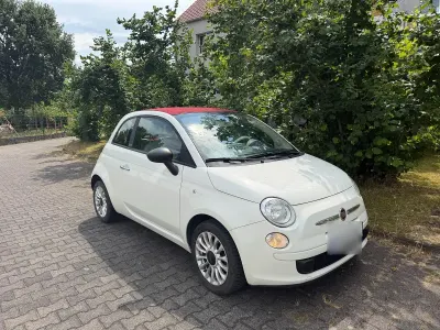 Gebraucht Fiat 500C Lounge 70 PS (51 kW) 2013 Weiß Cabrio