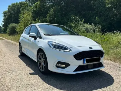 Gebraucht Ford Fiesta ST-Line 125 PS (91 kW) 2018 Weiß Kleinwagen