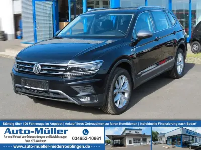 Brugt VW Tiguan Allspace Highline 150 HK (110 kW) 2018 Sort SUV