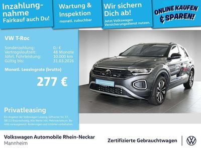 Gebraucht VW T-Roc Goal 150 PS (110 kW) 2025 Grau SUV
