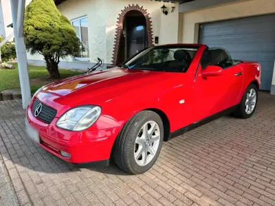 Gebraucht Mercedes SLK200 1997 Rot Cabrio