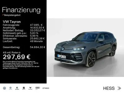 Brugt VW Tayron R-line 193 HK (141 kW) 2025 Grå SUV