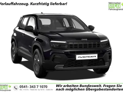 Neu Jeep Avenger Longitude 110 PS (80 kW) 2026 Volcano black SUV