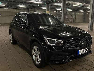 Schwarz Gebraucht 2021 Mercedes GLC300e AMG SUV | 32.500 € (Fairer Preis)