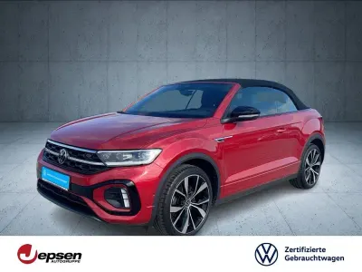 Gebraucht VW T-Roc Cabriolet R-line 150 PS (110 kW) 2022 Rot Cabrio