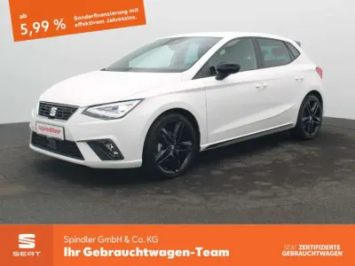 Gebraucht Seat Ibiza Black Edition 116 PS (85 kW) 2024 "candy" weiss Kleinwagen