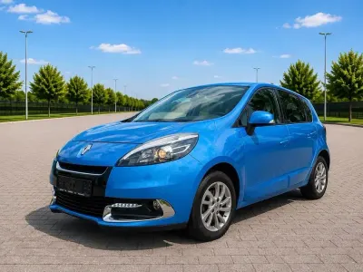 Gebraucht Renault Scénic III Dynamique 140 PS (102 kW) 2012 Blau Van / Kleinbus