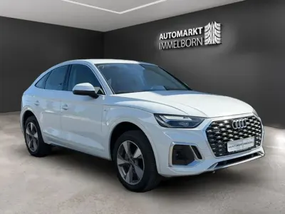 Gebraucht Audi Q5 Business 204 PS (150 kW) 2023 Gletscherweiss (metallic) SUV