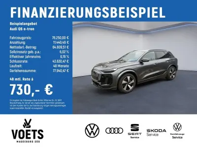 Neu Audi Q6 e-tron Sport 225 kW (306 PS) 2026 Grau SUV