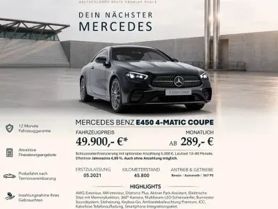 Gebraucht Mercedes E450