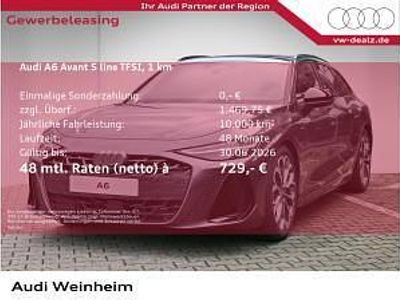Nuova Audi A6 Advanced 367 CV (269 kW) 2026 Grigio Station wagon